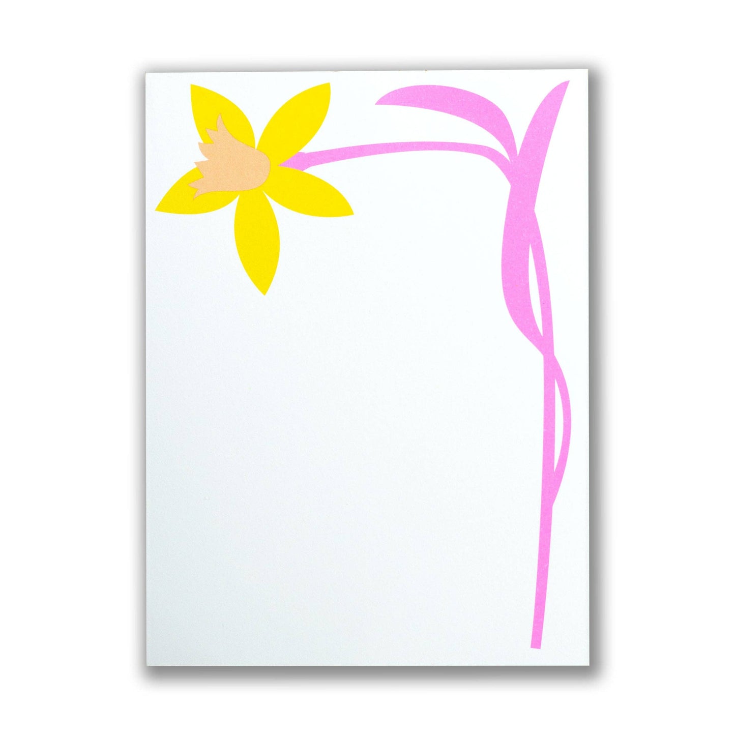 Small Daffodil Notepad