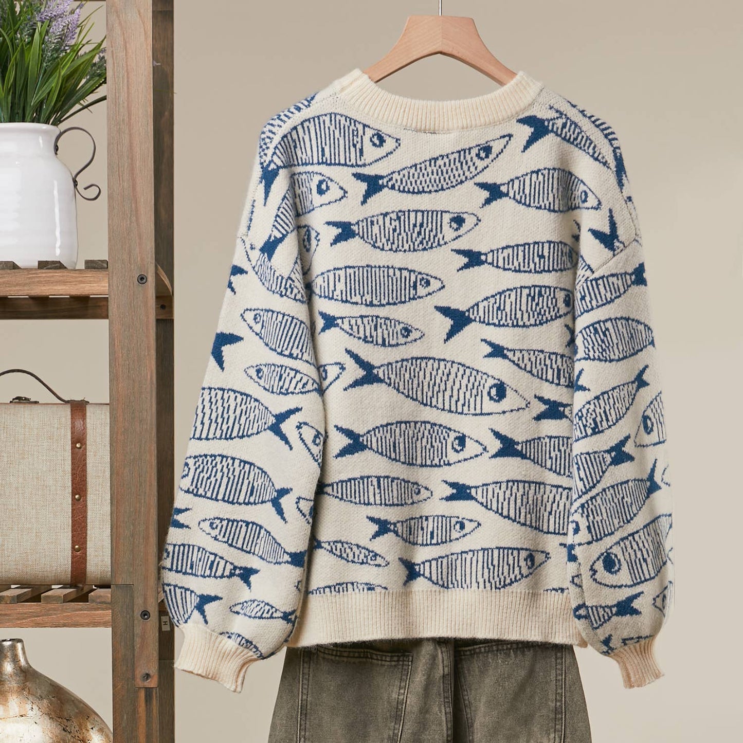 Sardine Story Knit Sweater