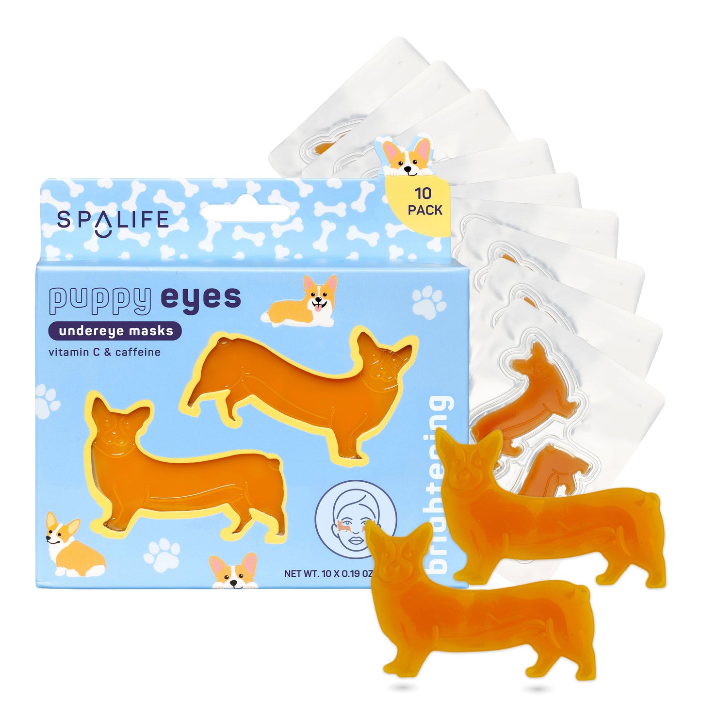 Corgi Shaped Brightening Eye Patches
