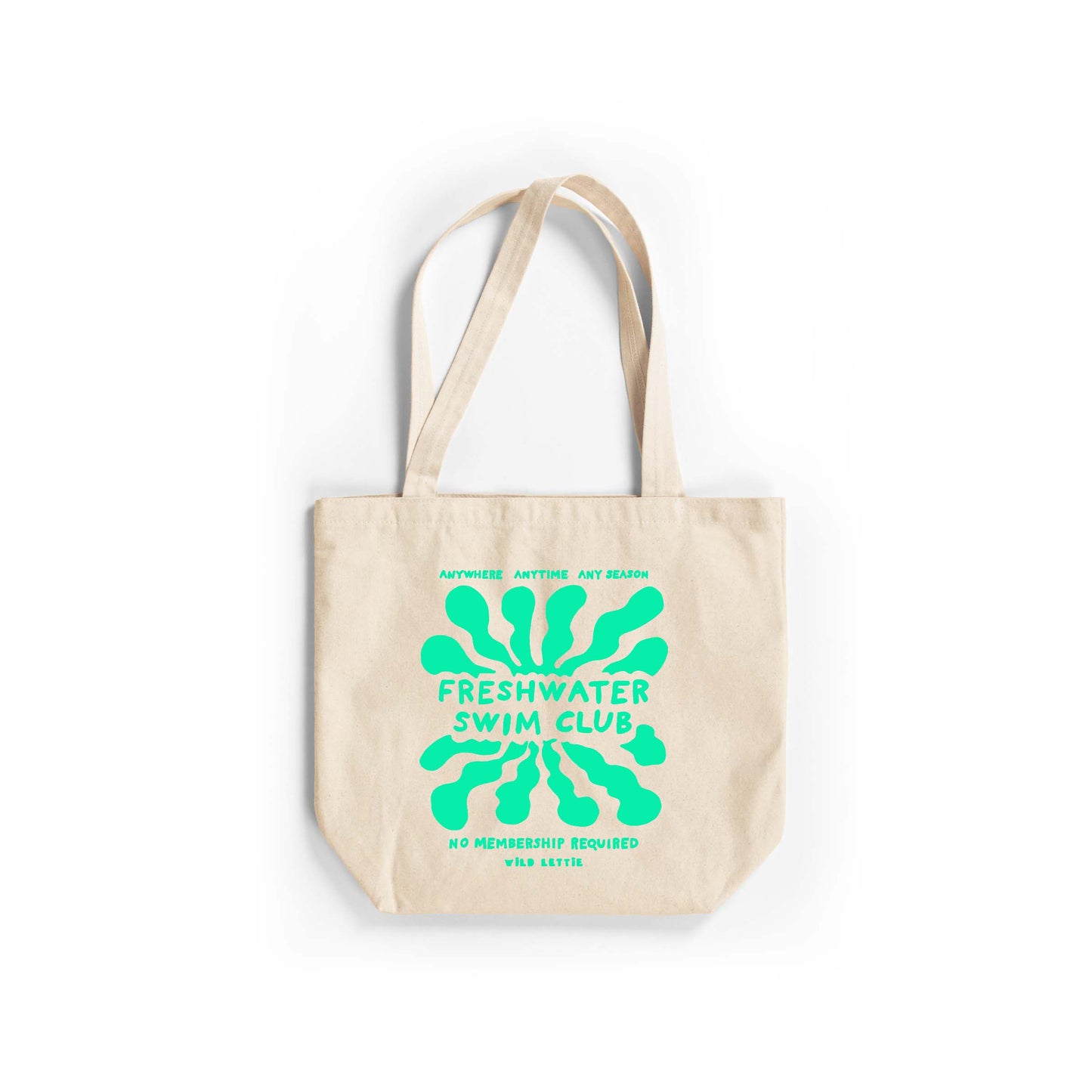 Freshwater Swim Club Canvas Tote