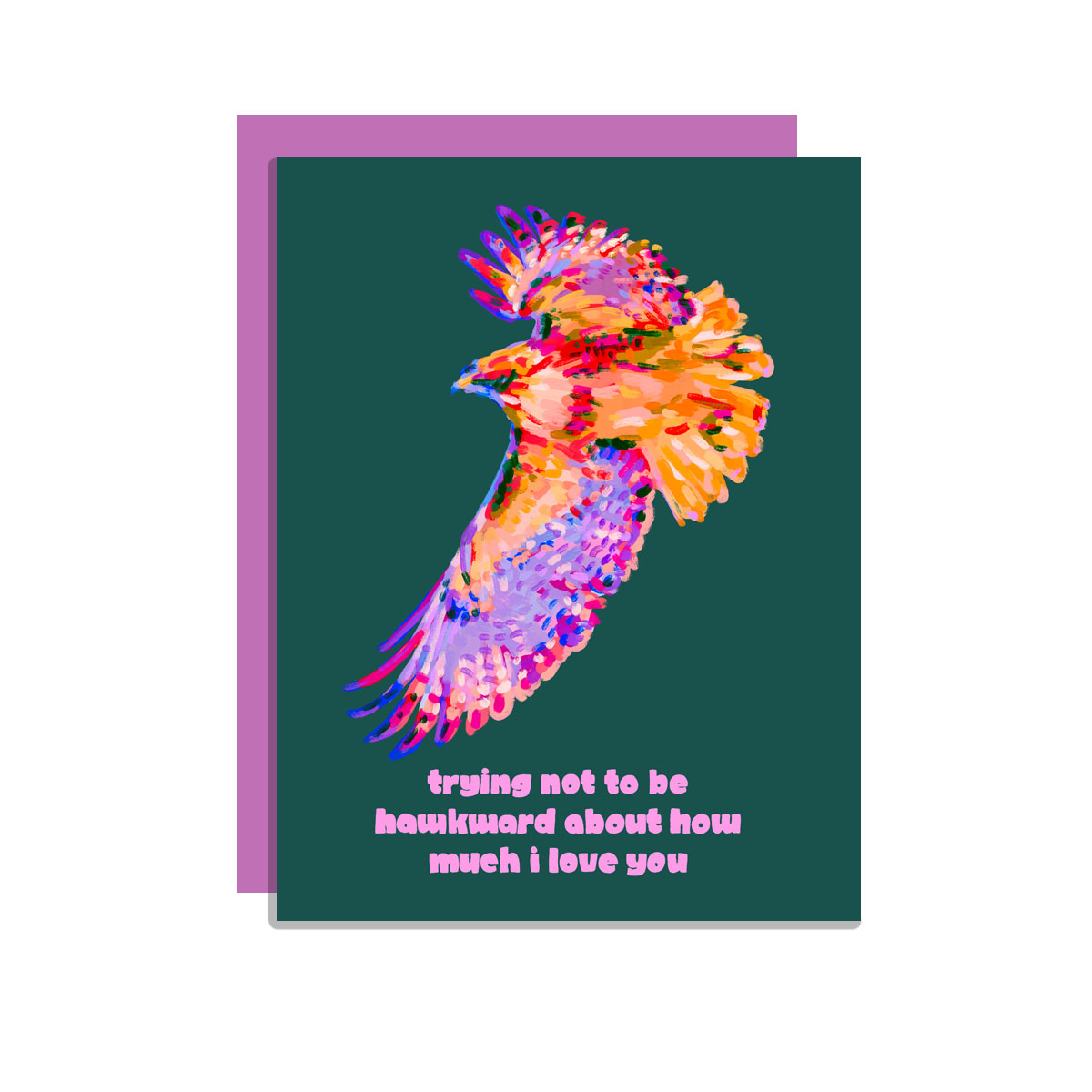 Hawkward Card