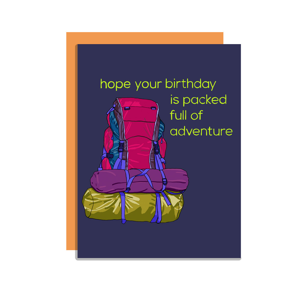 Packed Birthday Card