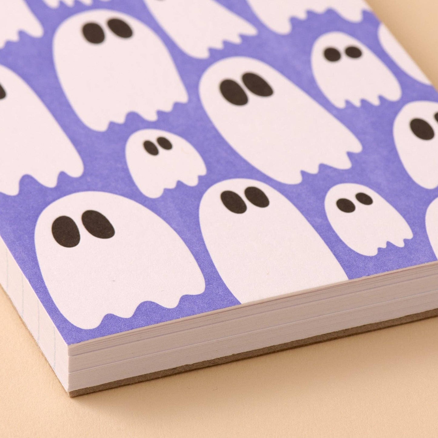 Ghost Letterpress Pocket-size Spiral Notebook