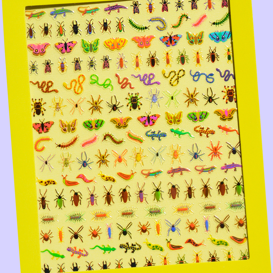 Crawlers Nail Art Stickers