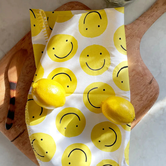 Smiley Tea Towel