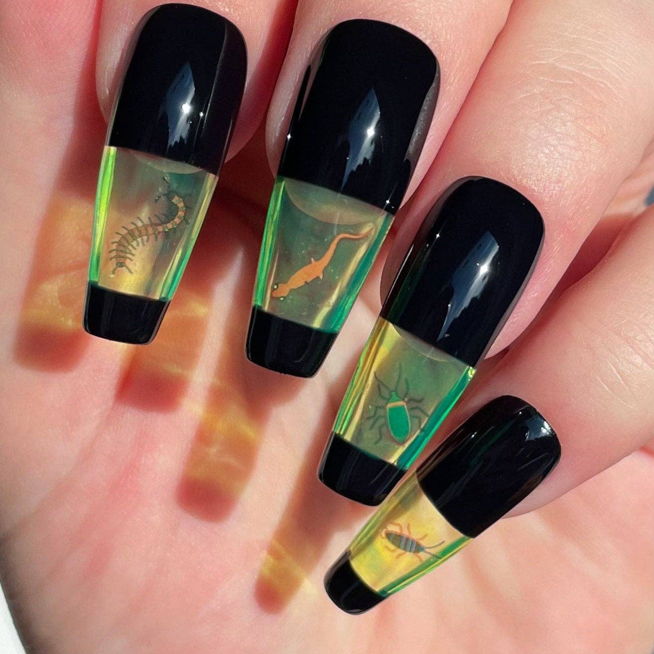 Crawlers Nail Art Stickers