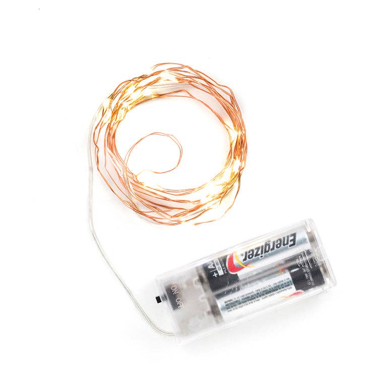 Copper String Battery Lights