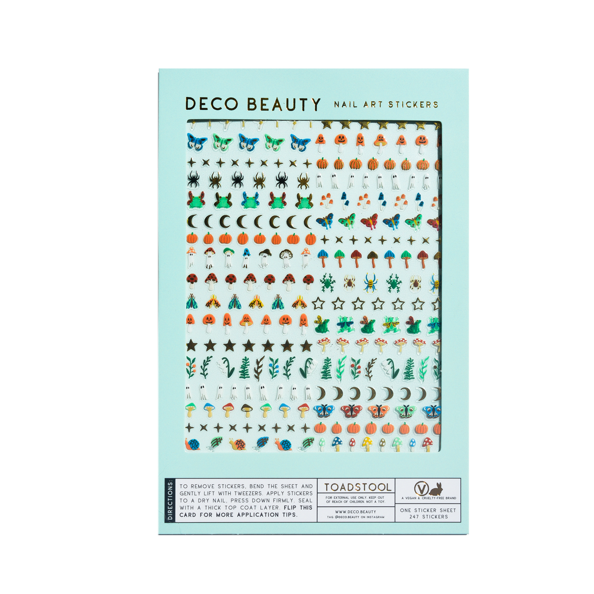 Toadstool Nail Art Stickers