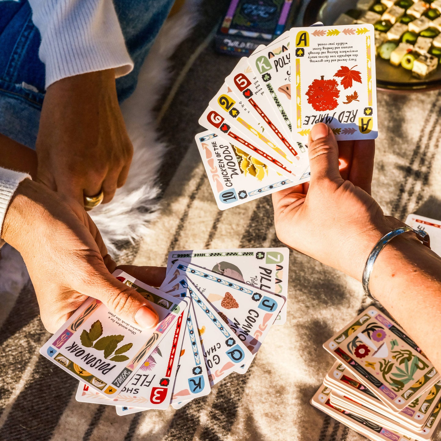 Woodland Treasures Forest Plant Playing Cards