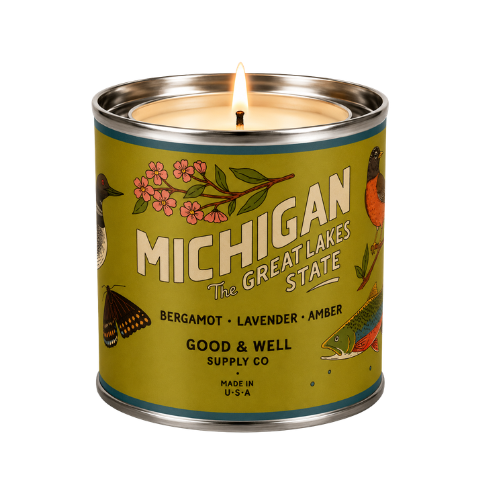 Michigan State Soy Candle