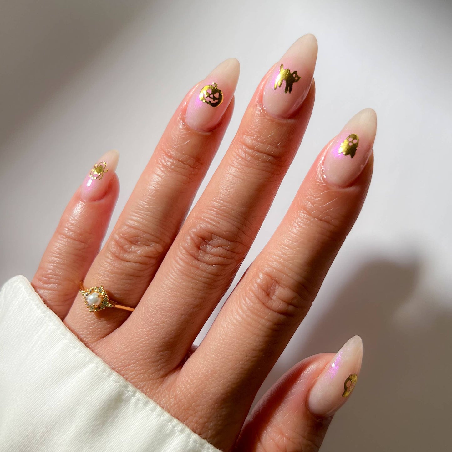 Little Pumpkin Nail Art Stickers