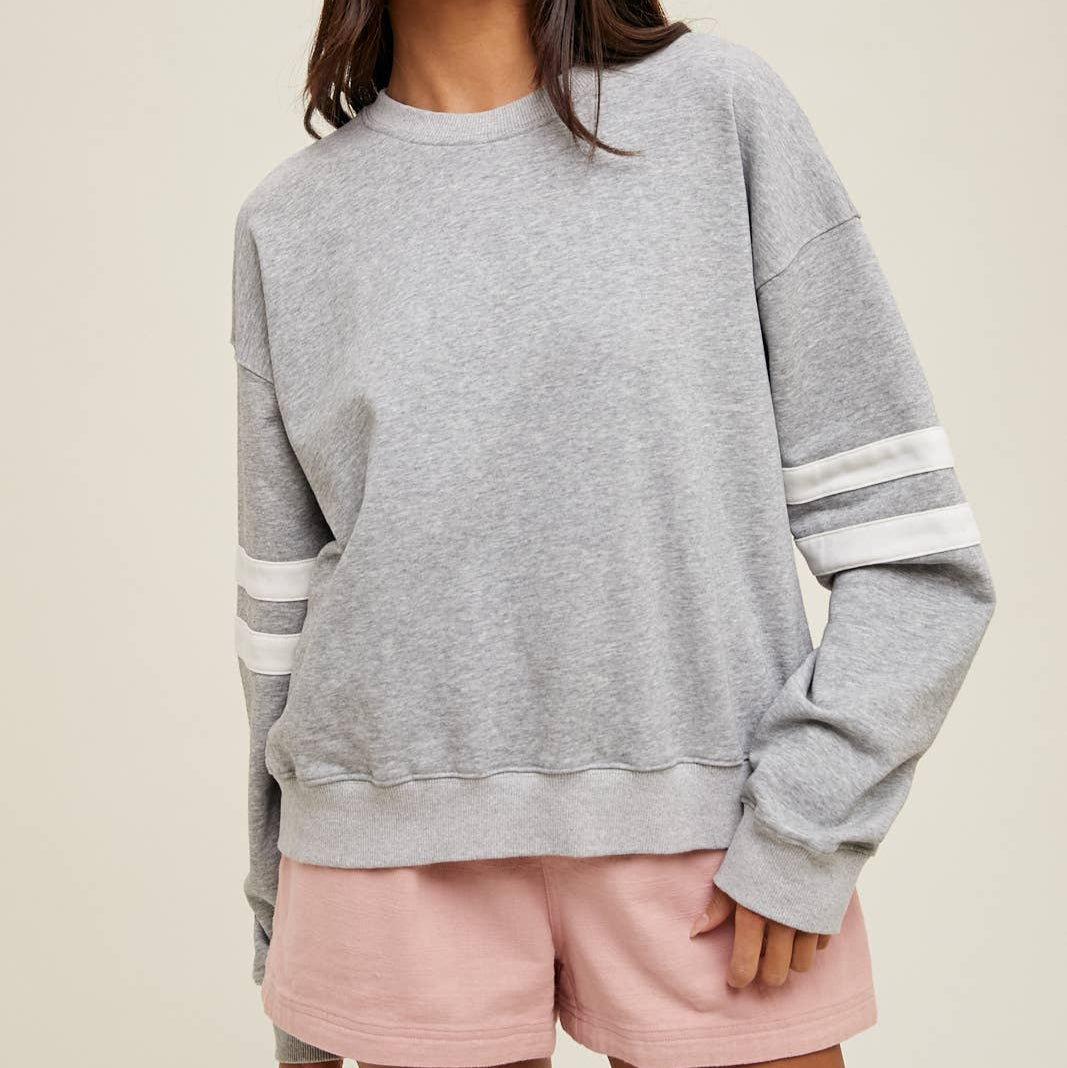 Varsity Knit Pullover