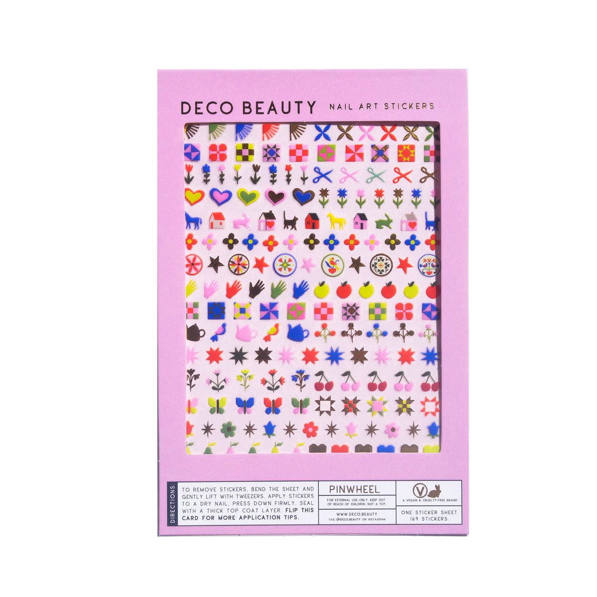 Pinwheel Nail Art Stickers