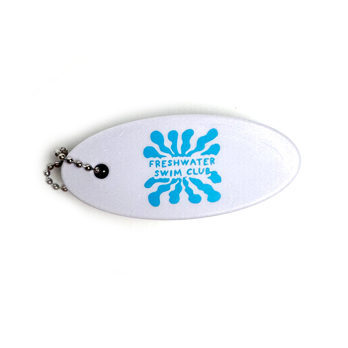 Freshwater Swim Club Floating Keychain