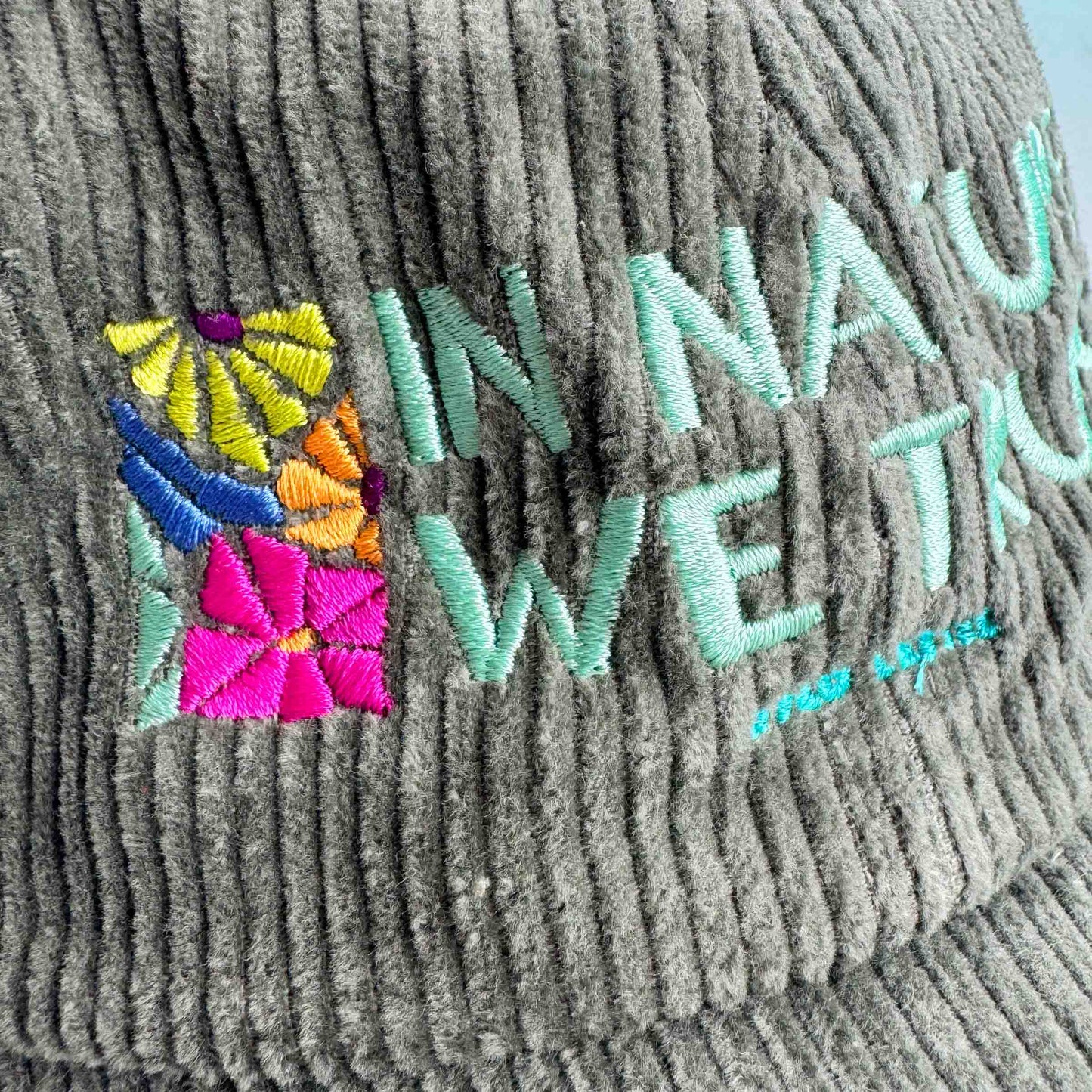 In Nature We Trust Corduroy Dad Hat