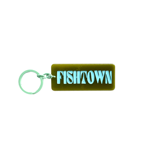 Fishtown Tag Keychain