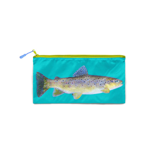 Brown Trout Large Zip Bag