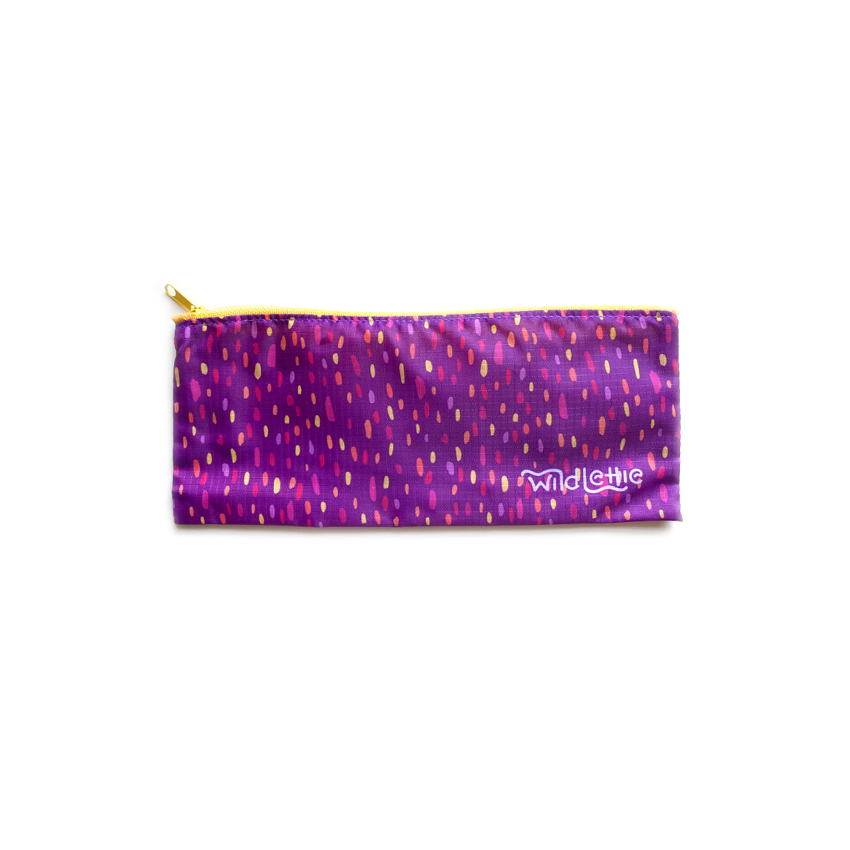 Warm Dots Long Zip Bag
