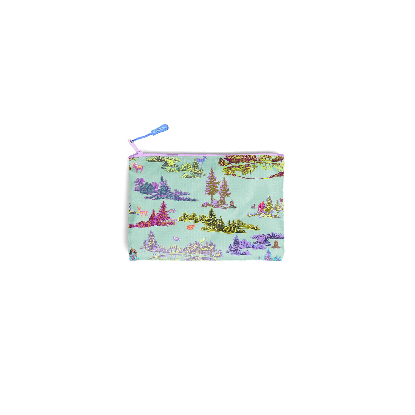 Lichen Sasquatch Toile Recycled Mini Zip Bag