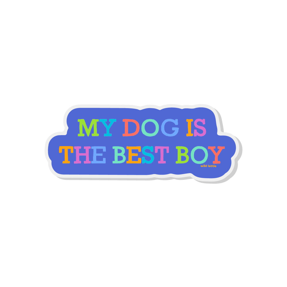 Best Boy Acrylic Pin