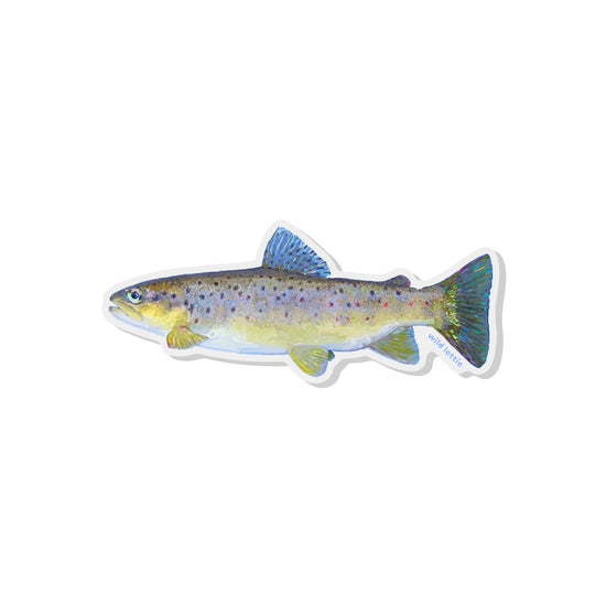 Brown Trout Acrylic Pin