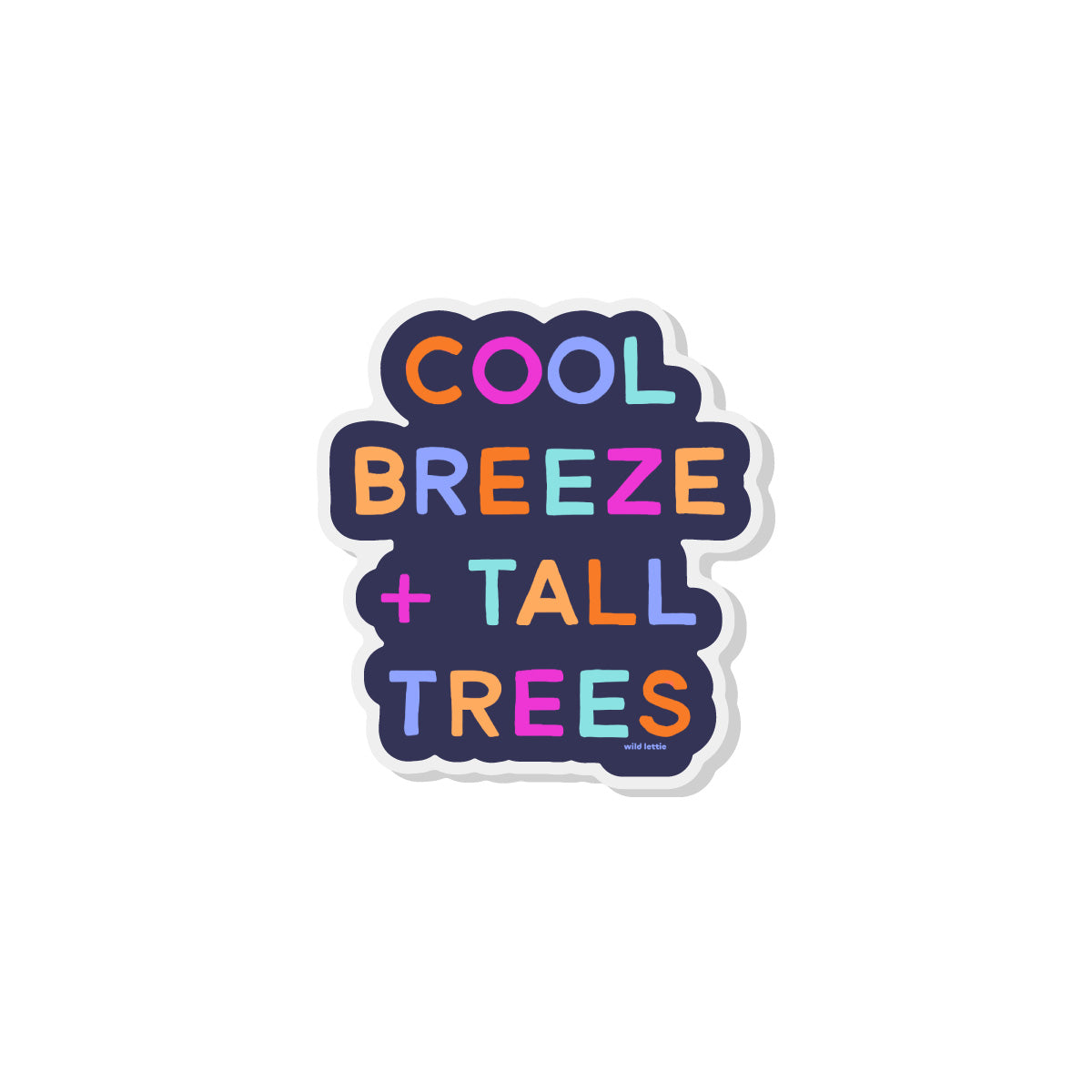 Cool Breeze Acrylic Pin