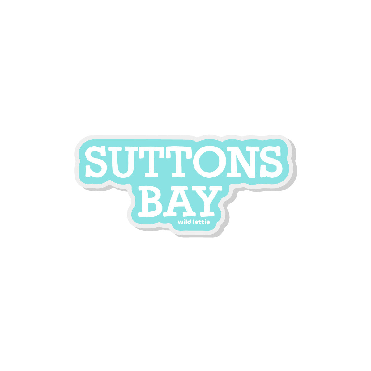 Suttons Bay Acrylic Pin