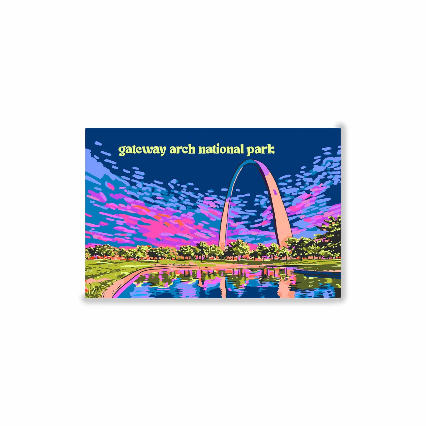 Gateway Arch Postcard