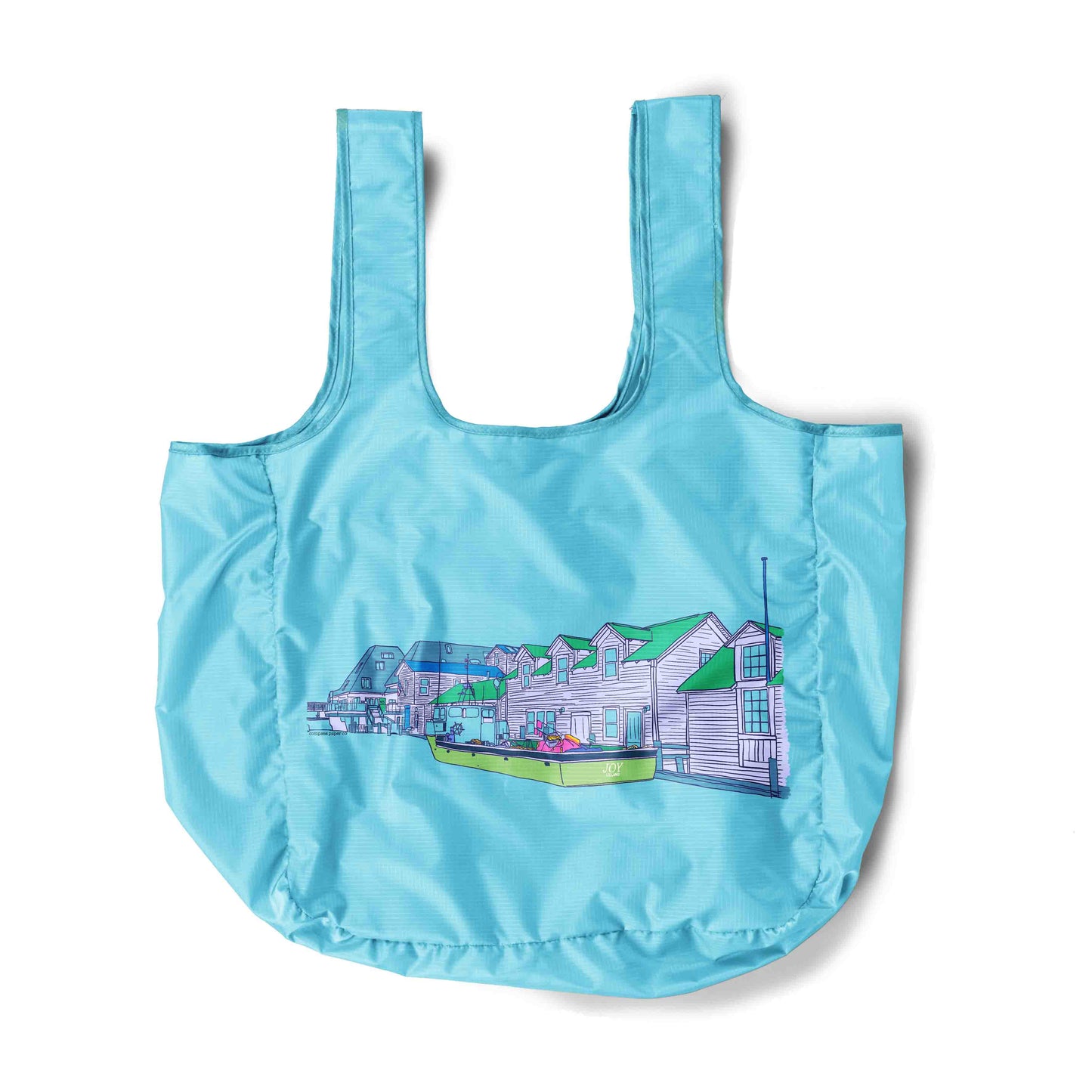 Fishtown Scene Tote Bag