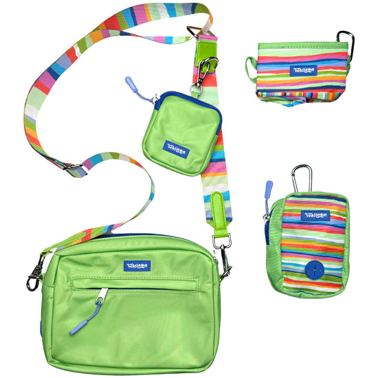 Summer Stripes Clip On Bag