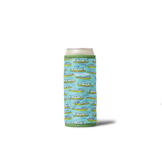 Fishtown Tugs Slim Can Coozie