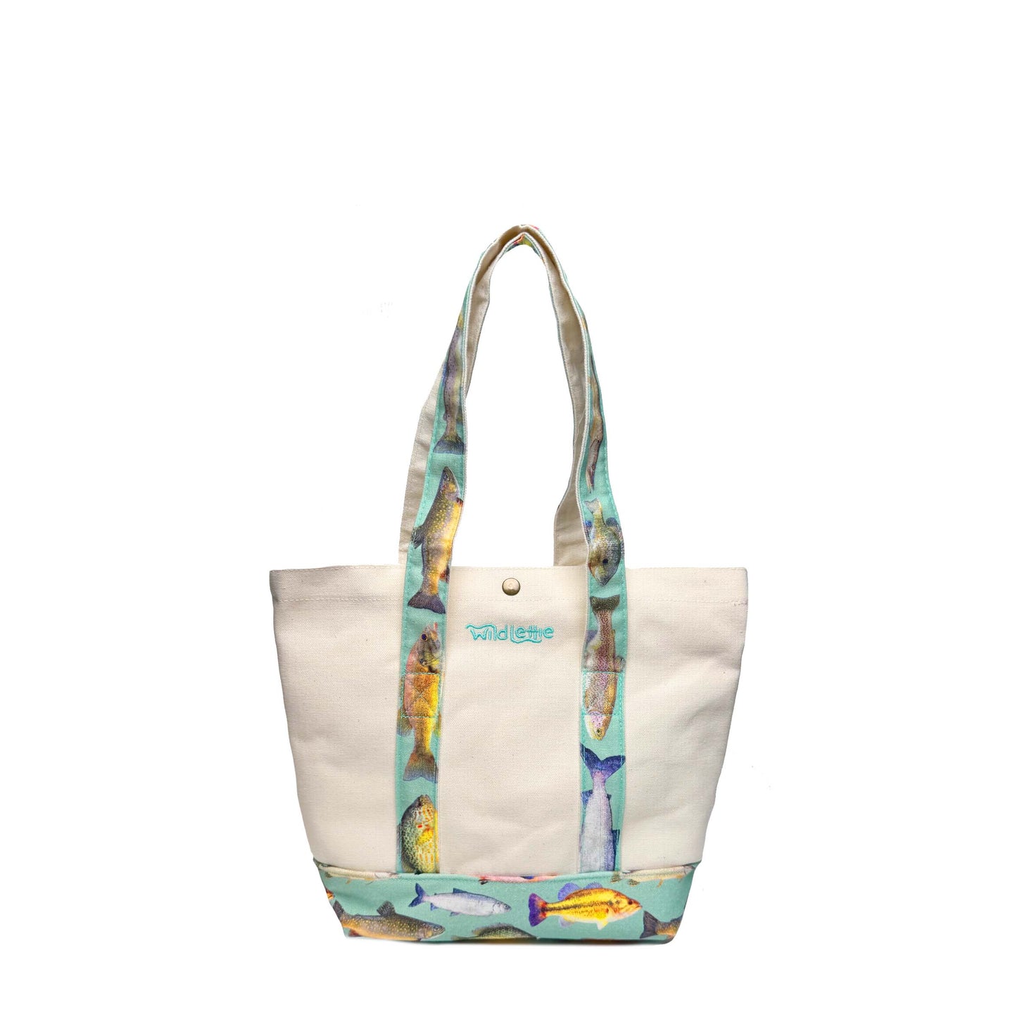 Small Michigan Fish Lakeshore Tote