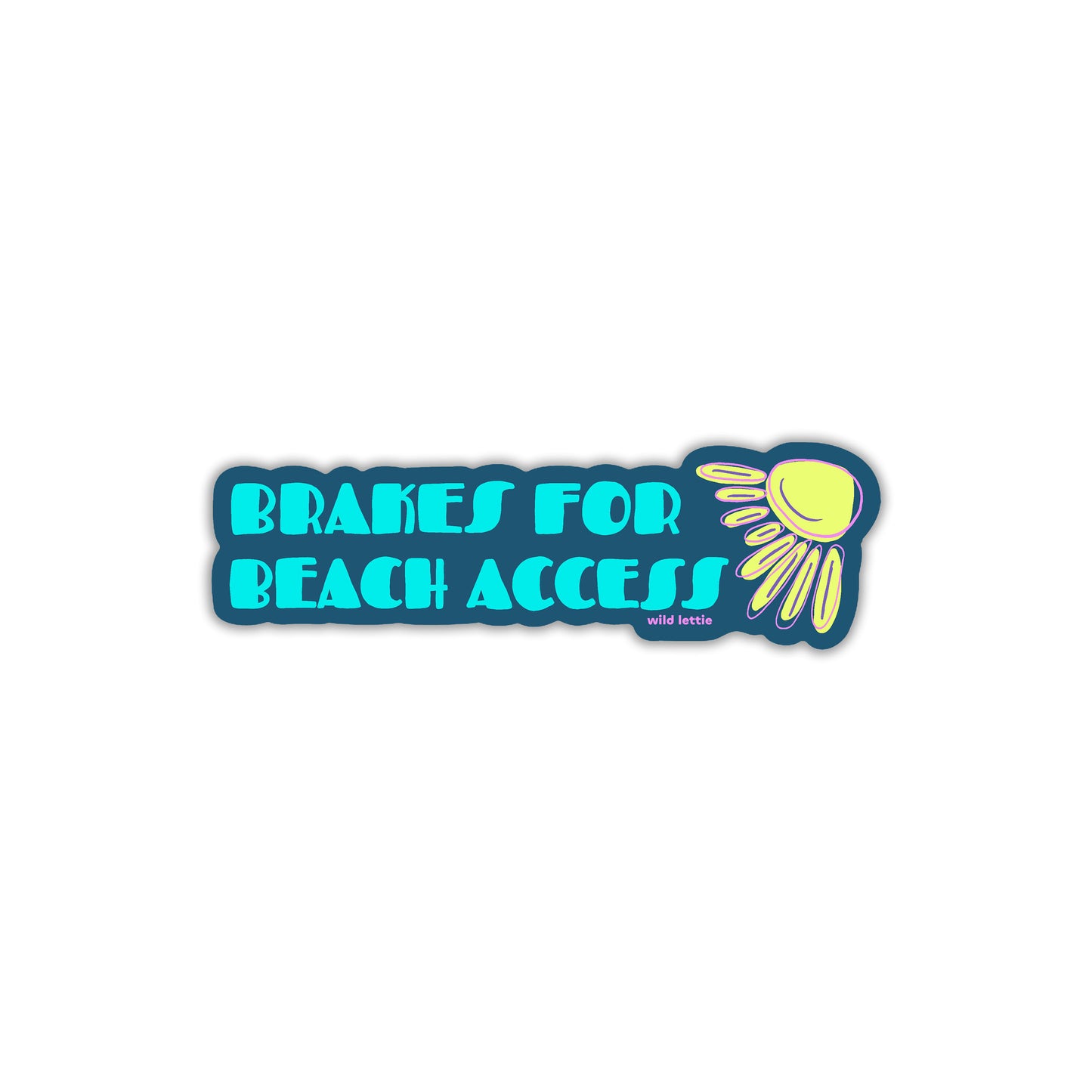 Beach Access Sticker