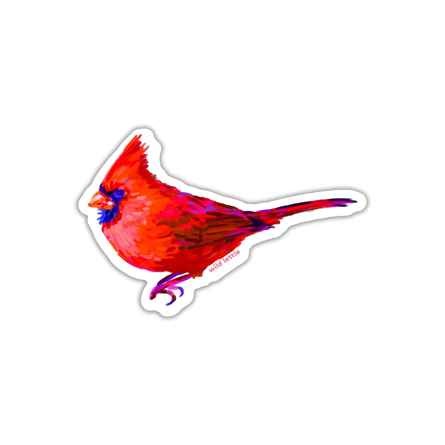 Cardinal Sticker