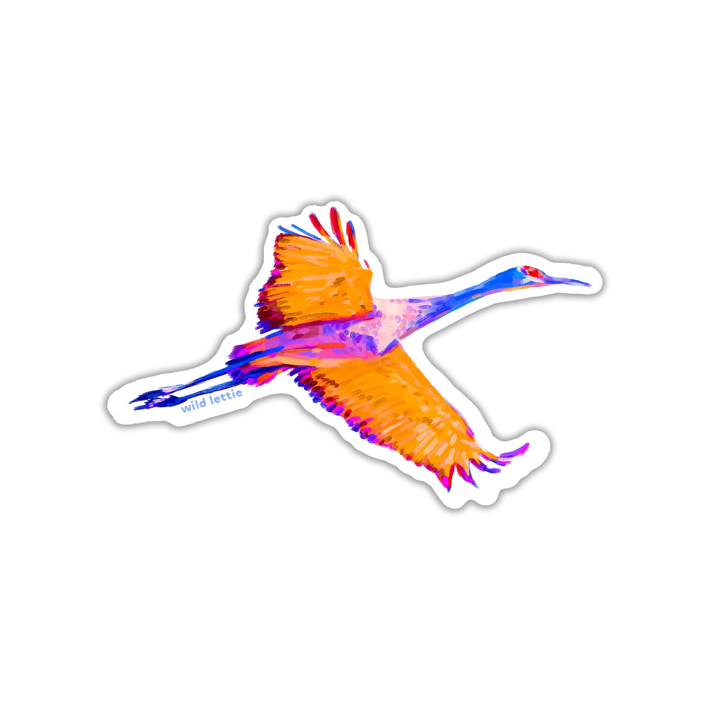 Sandhill Crane Sticker
