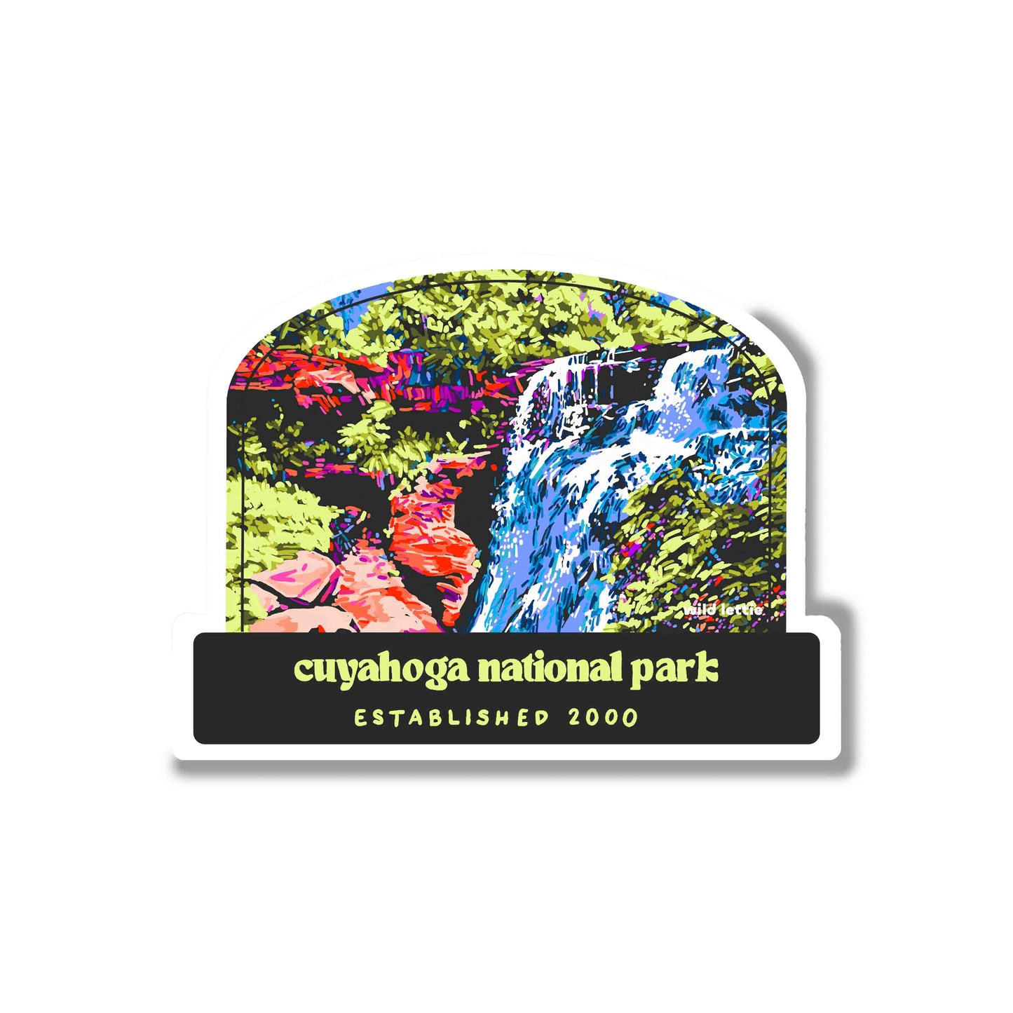 Cuyahoga Sticker