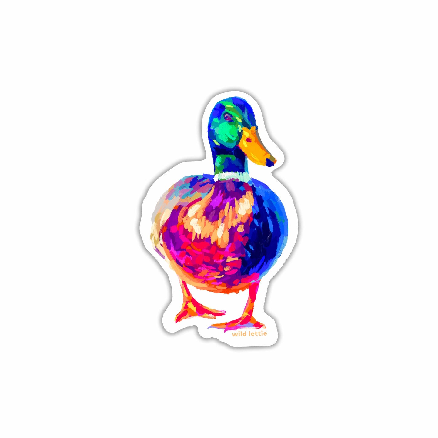 Mallard Duck Sticker