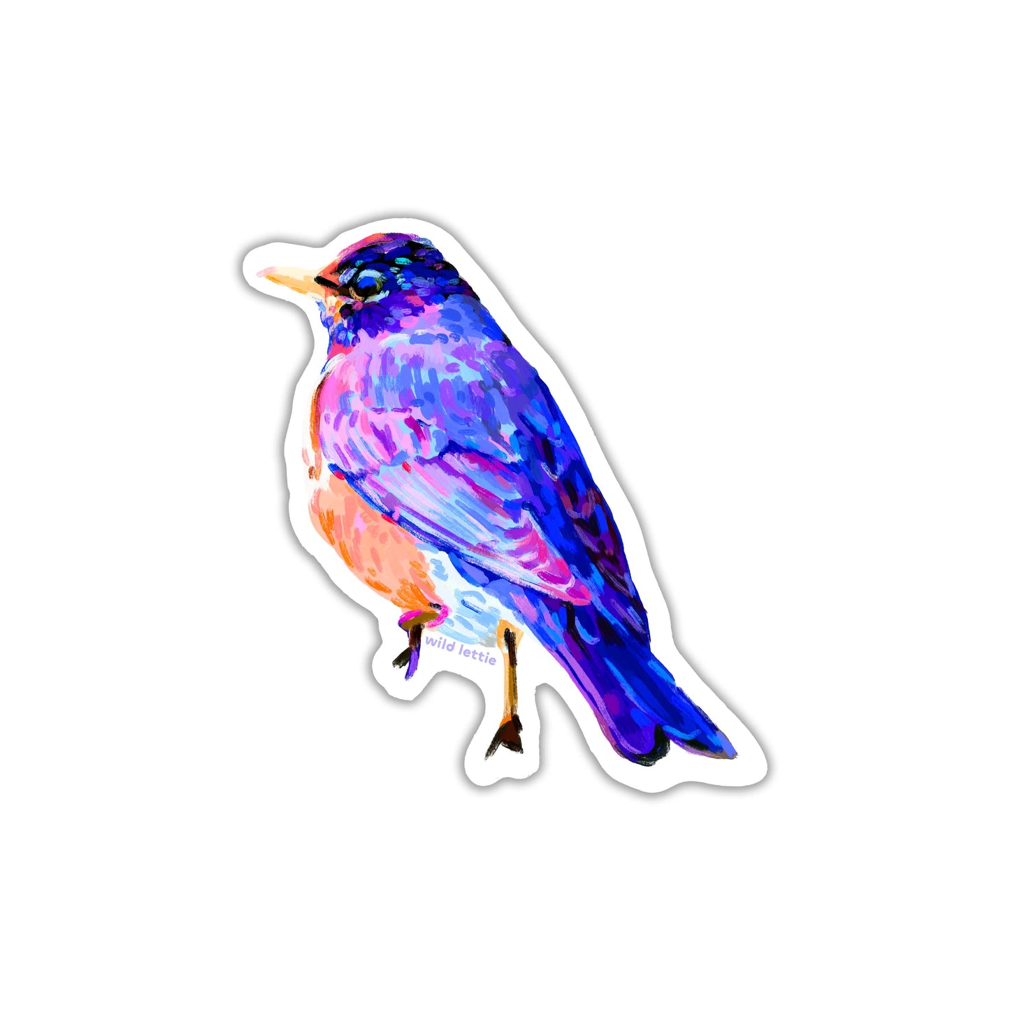 Robin Sticker
