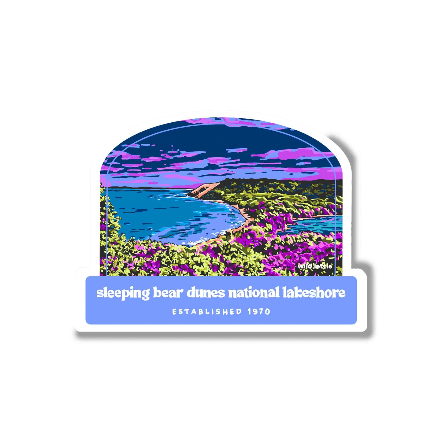 Sleeping Bear Lakeshore Sticker