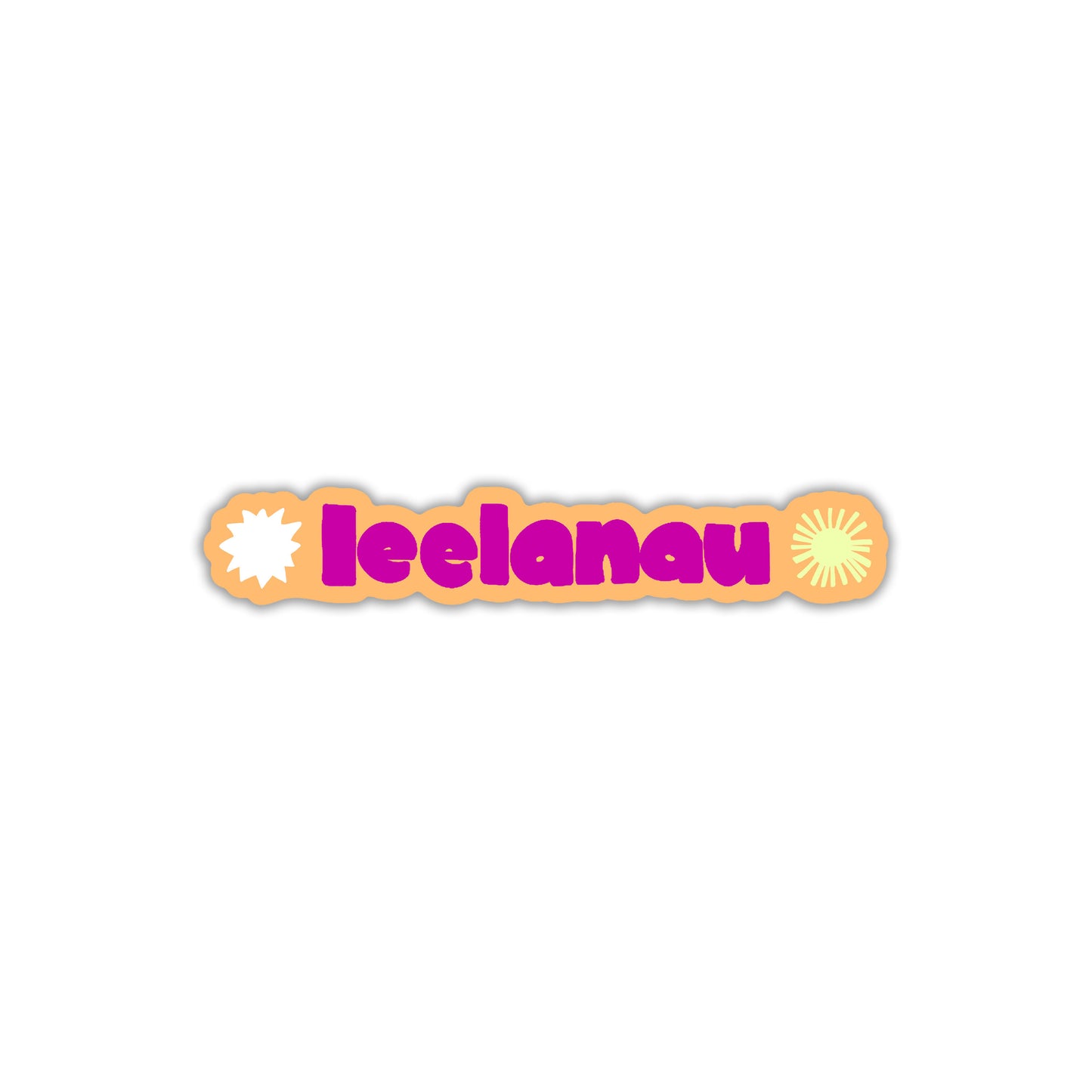 Sunny Leelanau Sticker