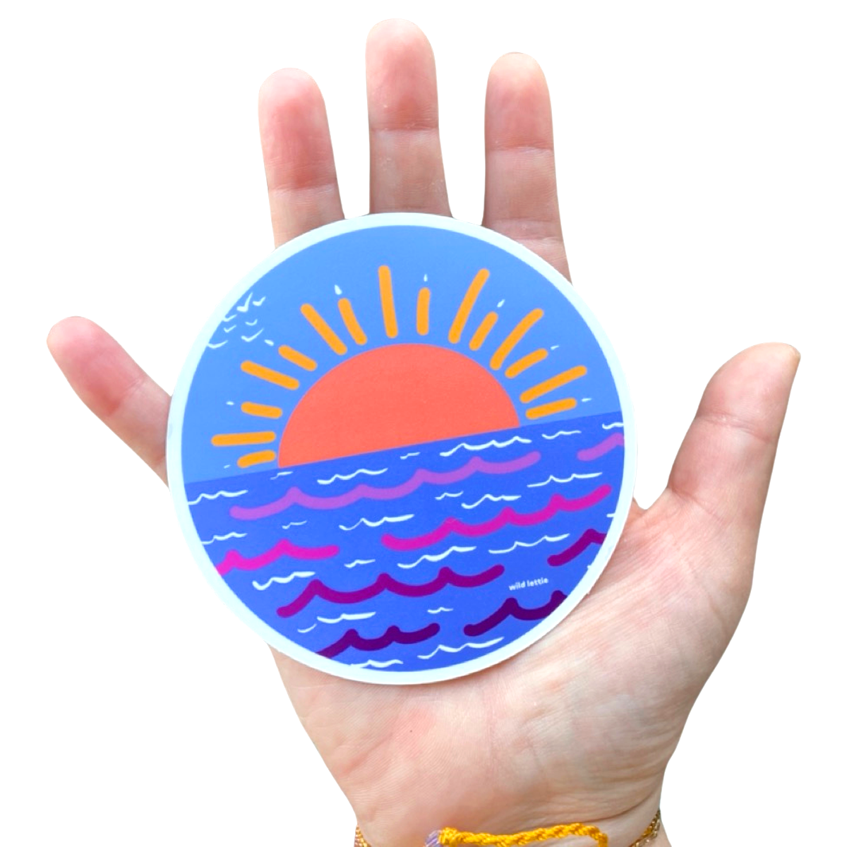 Sunset Sticker