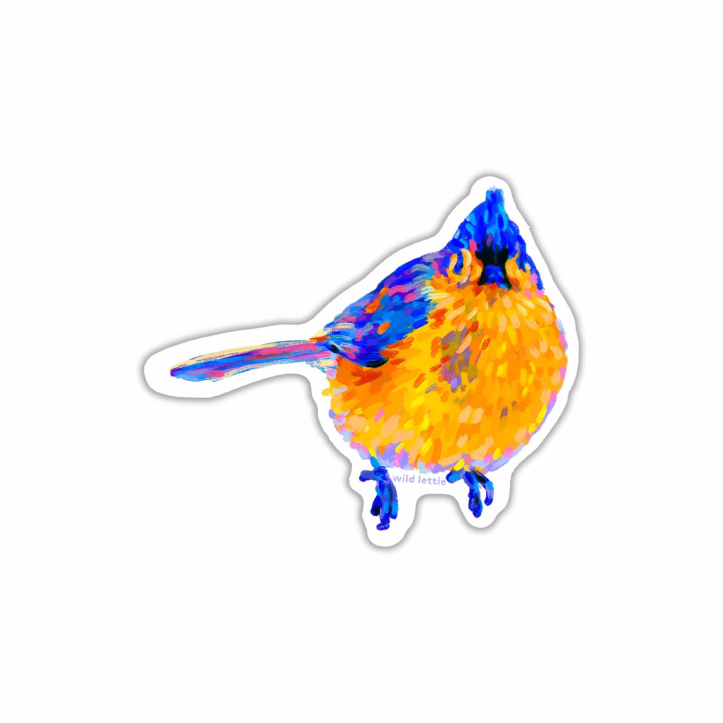 Tufted Titmouse Sticker