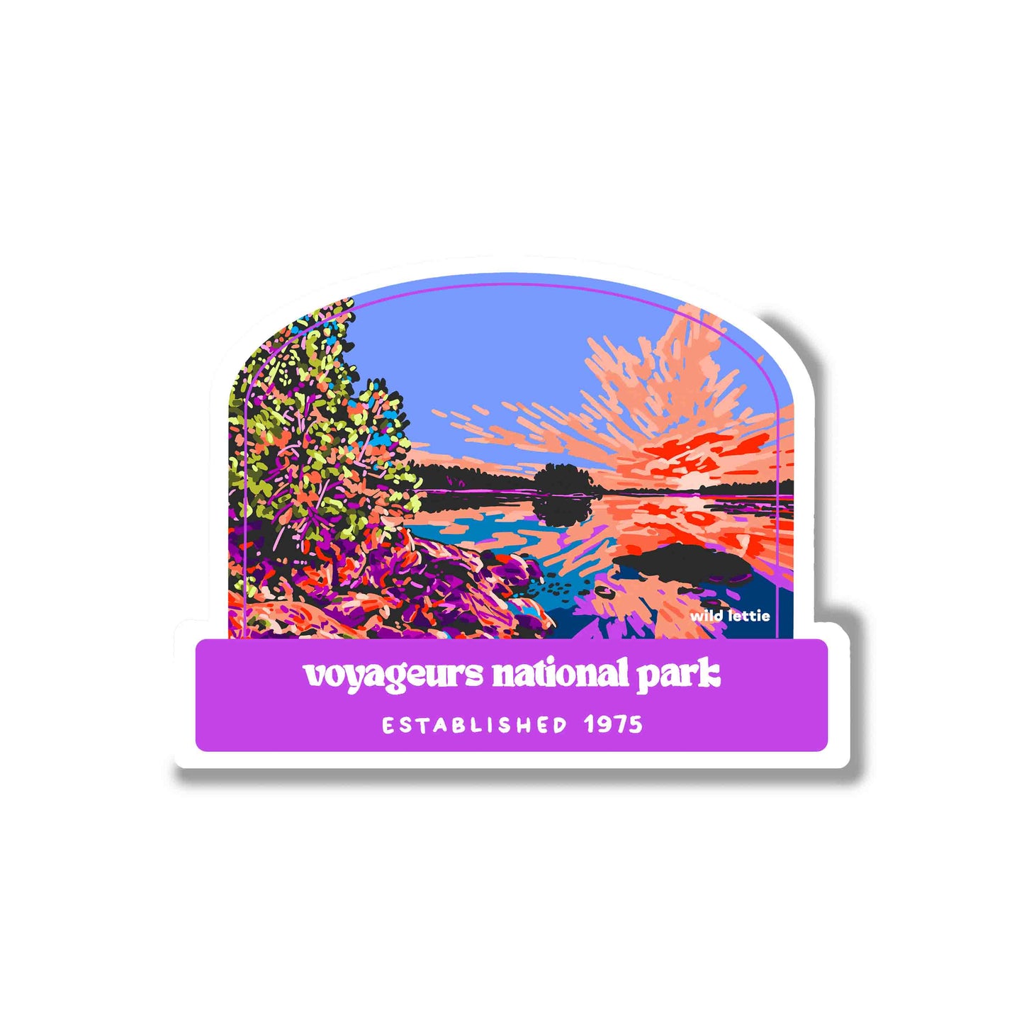 Voyageurs Sticker