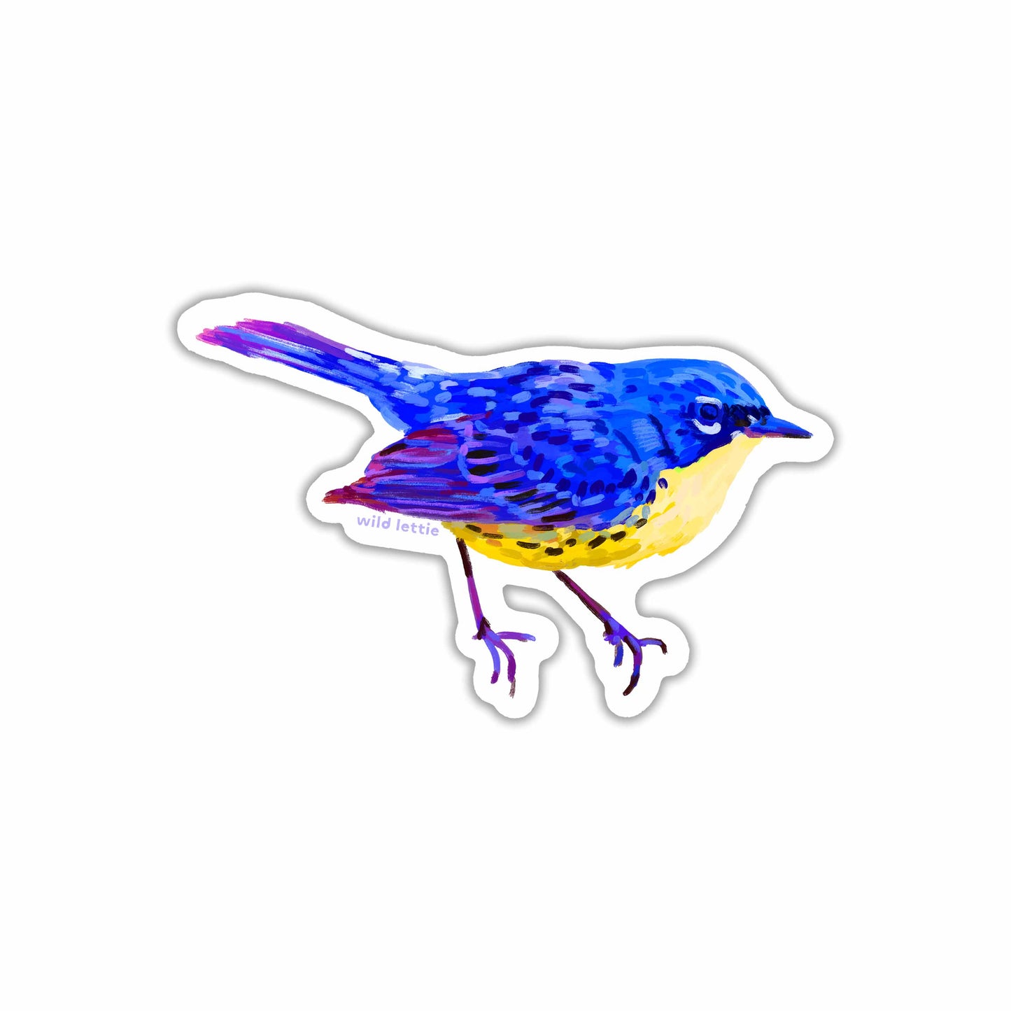Warbler Sticker