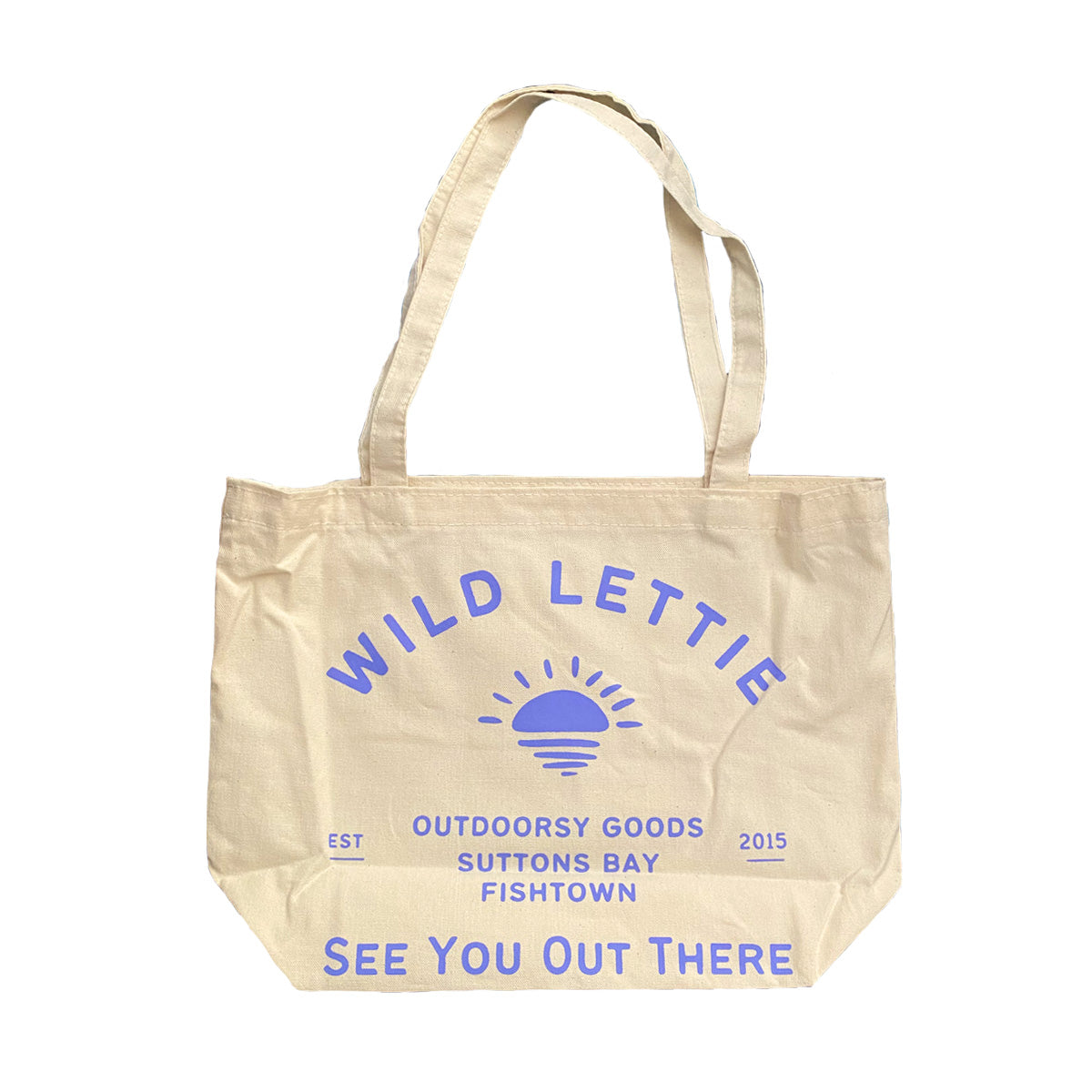 Wild Lettie Canvas Tote