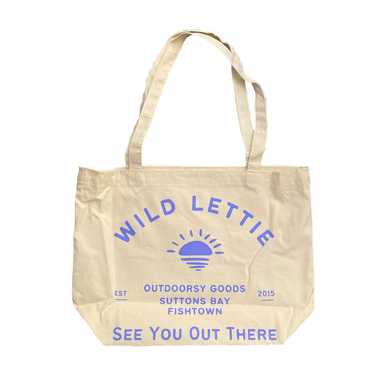 Wild Lettie Canvas Tote