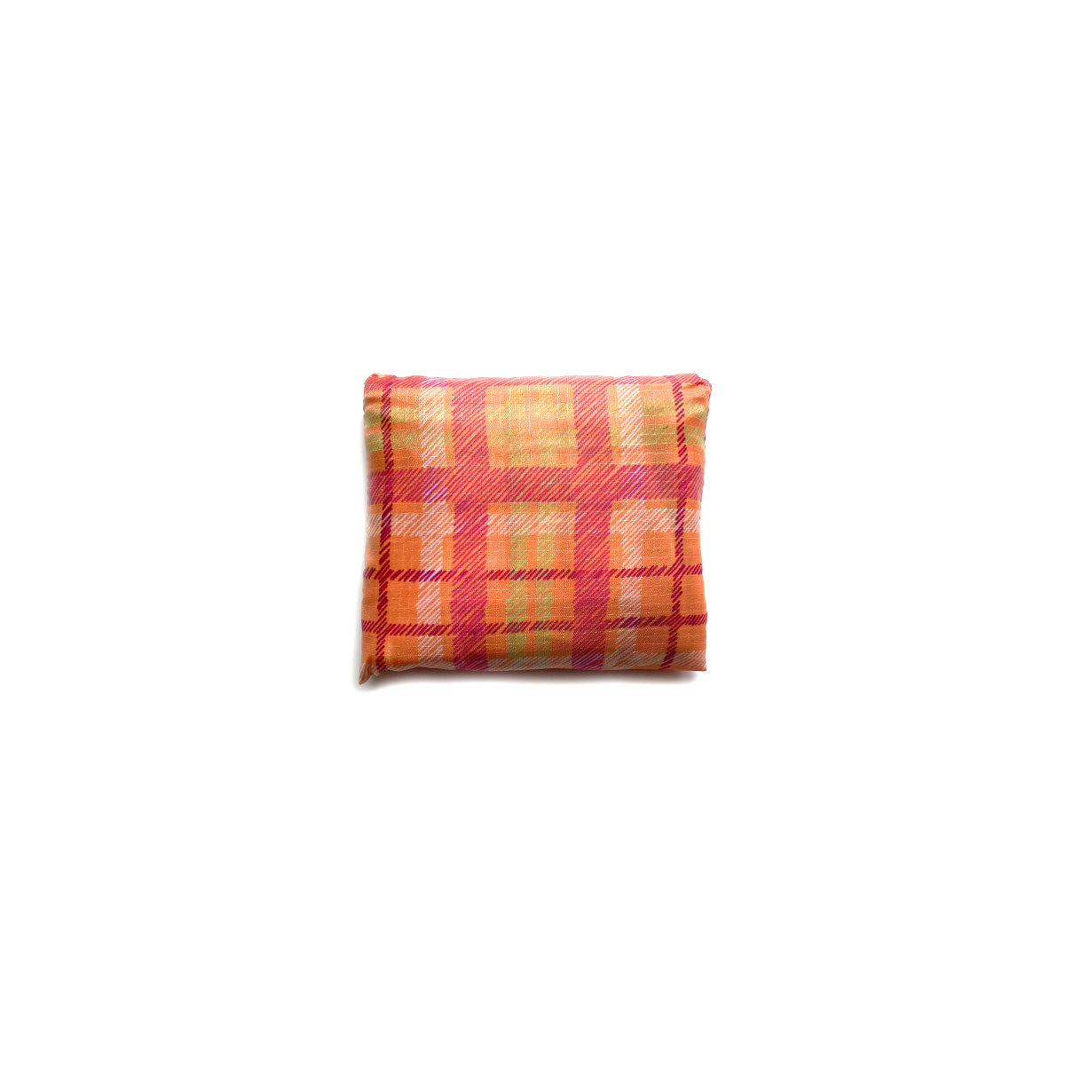 Load image into Gallery viewer, Orange Classic Plaid Tote Bag

