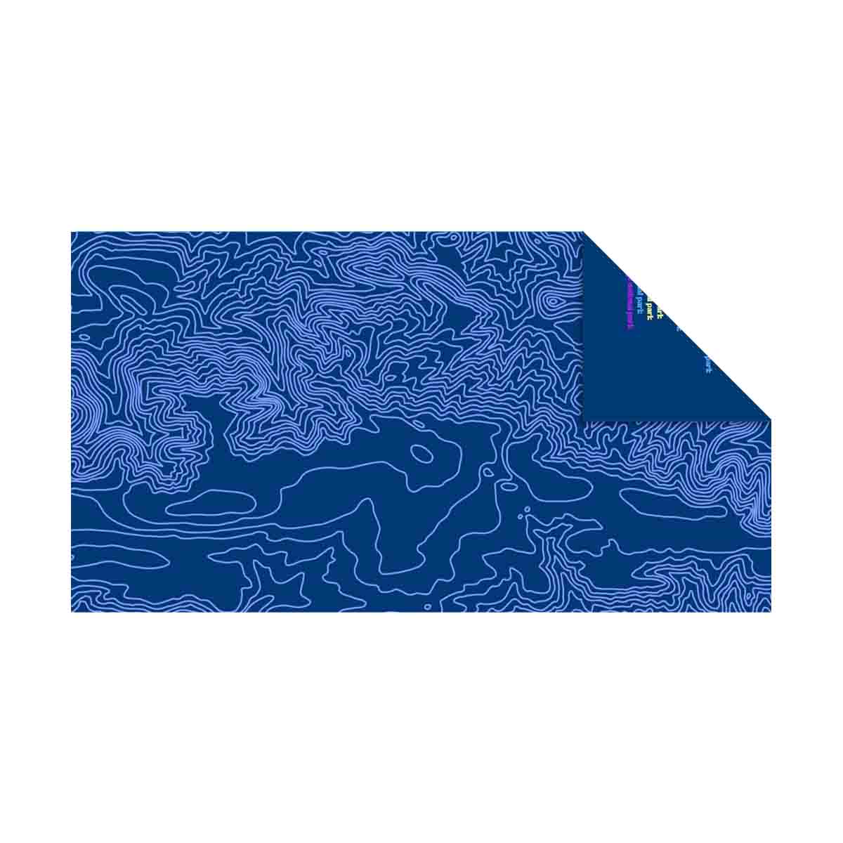 National Parks Map Camp Towel