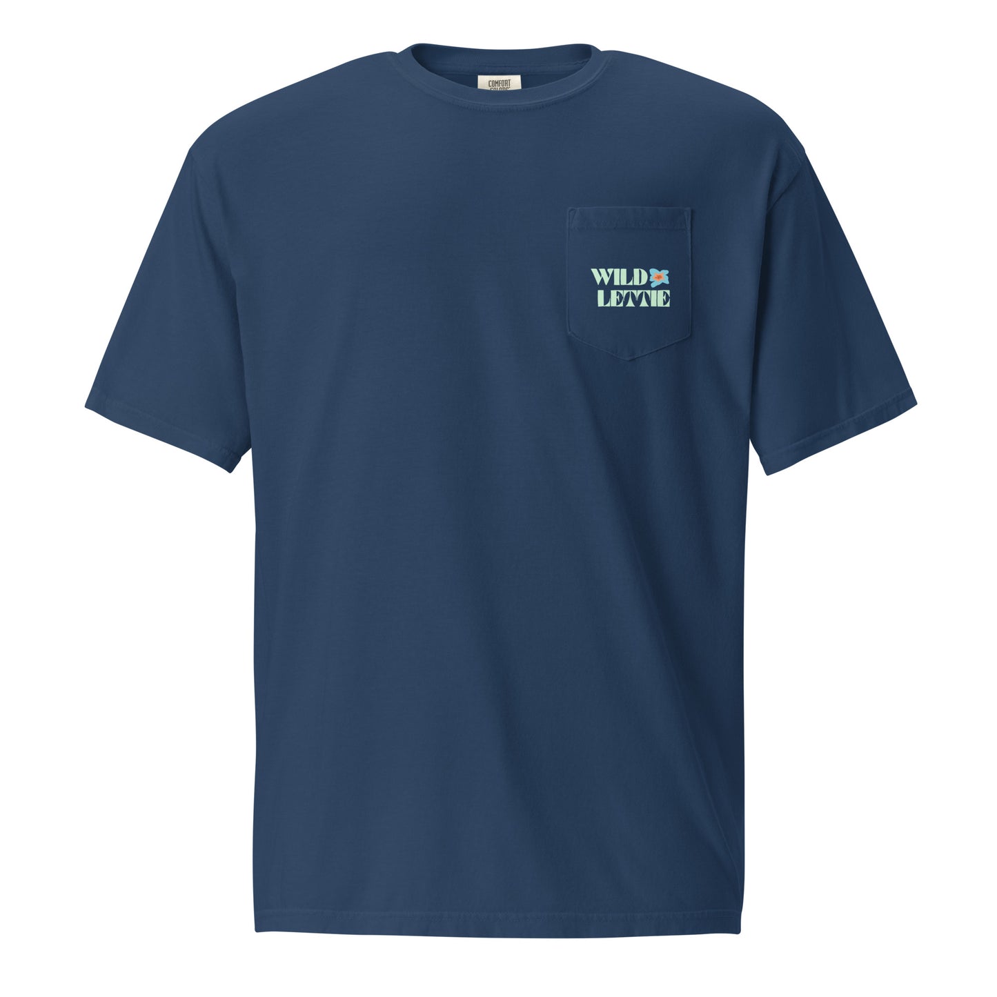 PREORDER Navy Big Fan Pocket Tee