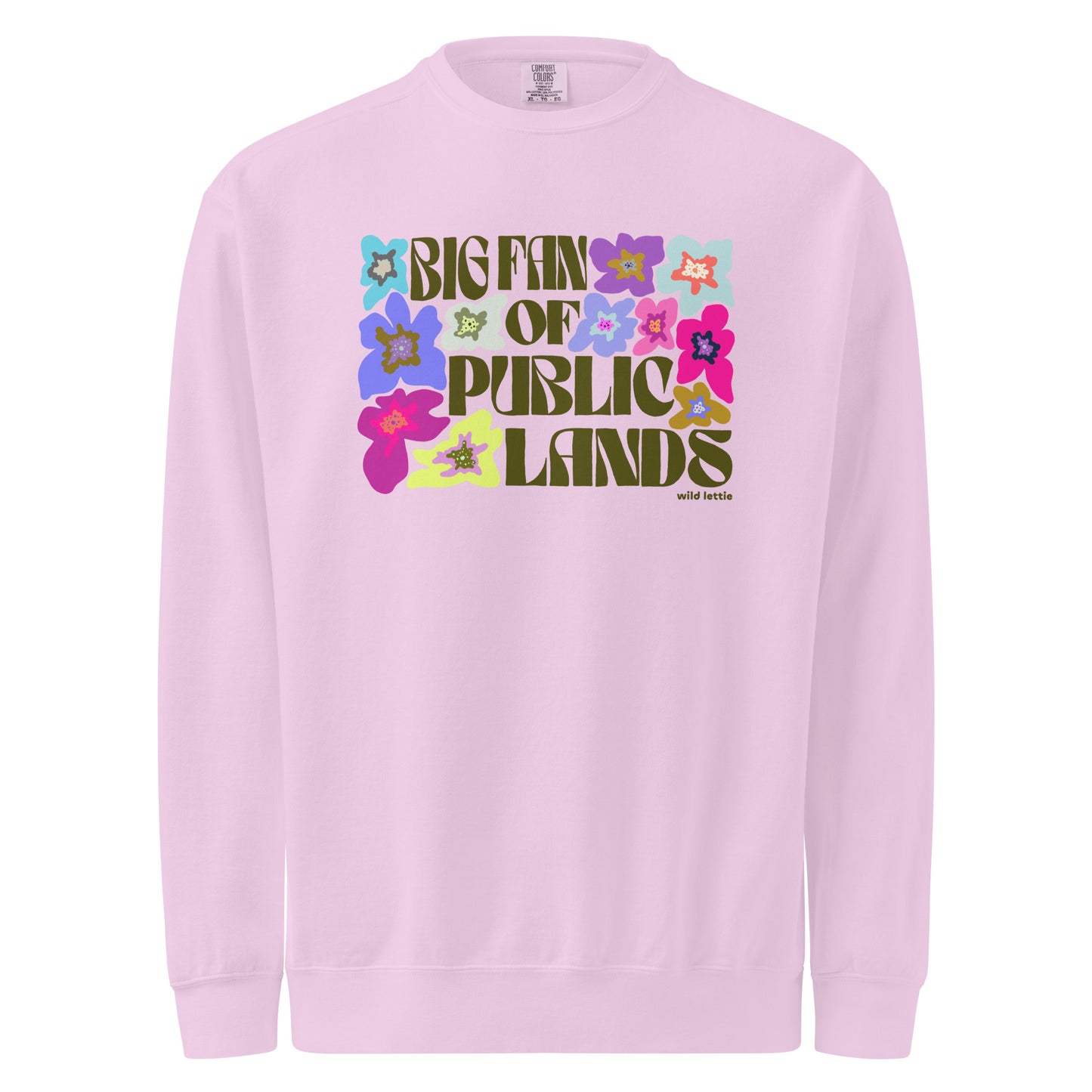 PREORDER Orchid Big Fan Sweatshirt